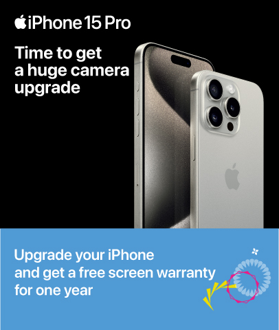 Upgrade your iPhone and get free screen warranty 